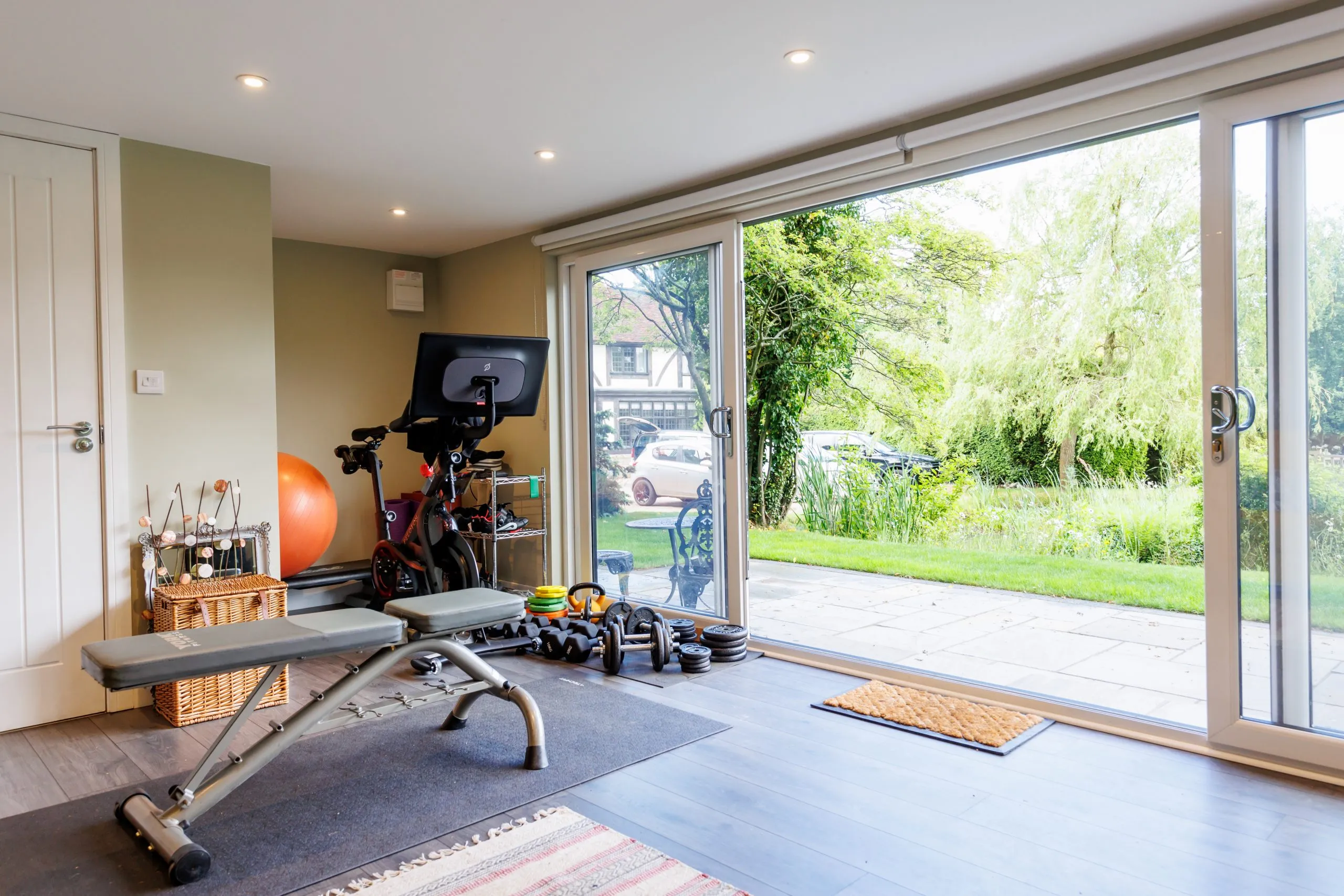 Garden Office, Gym & Shower Room