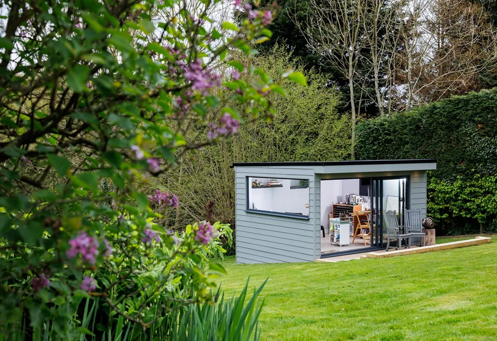 Garden room art studio