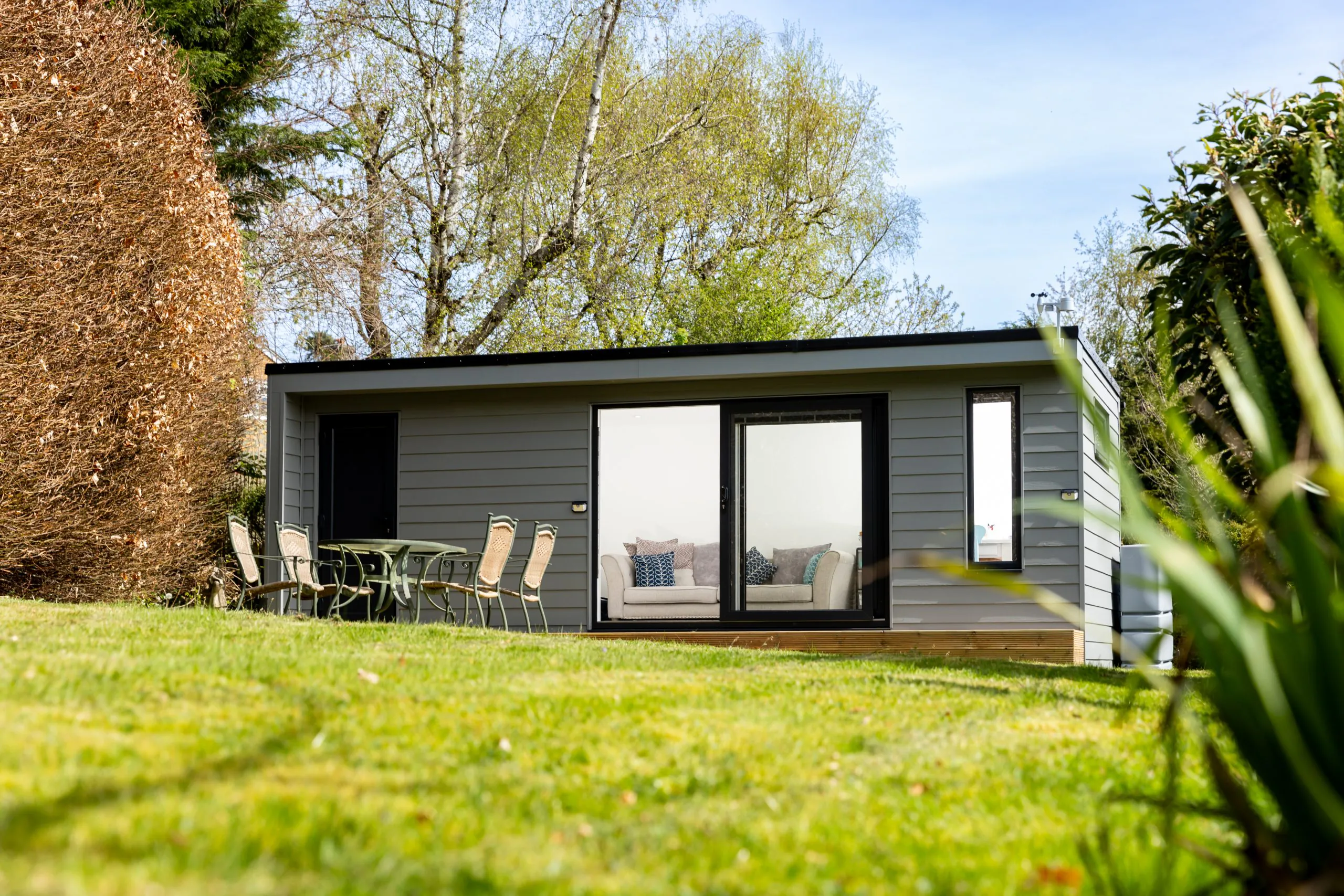 Garden Room with Attached Storage
