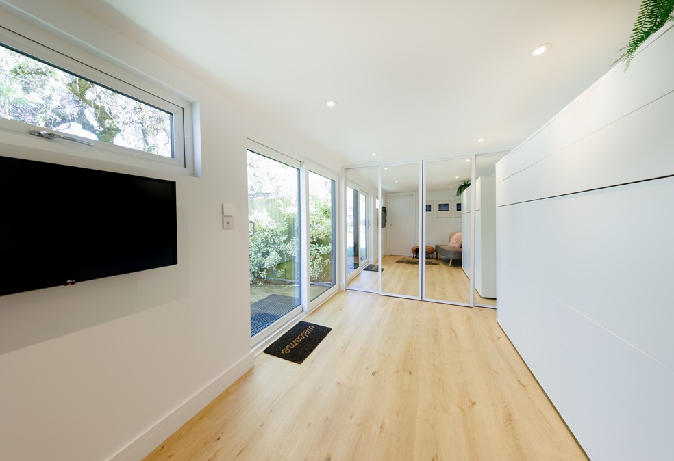 Interior of the Gomshall annexe