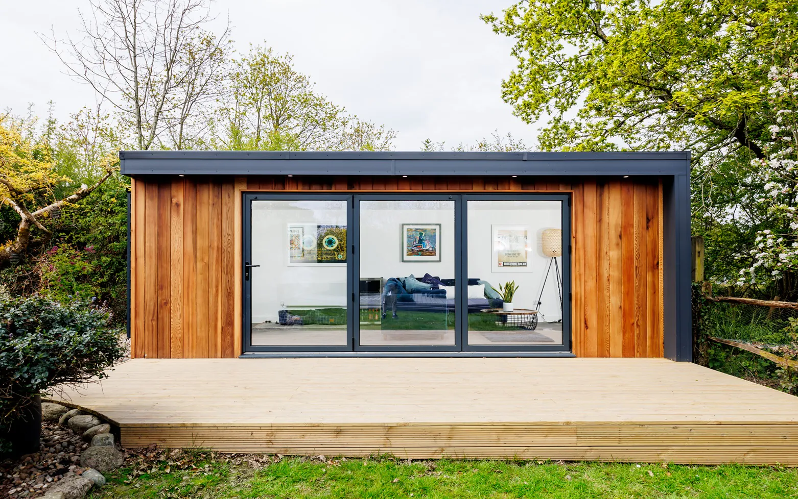 Garden Office with Attached WC